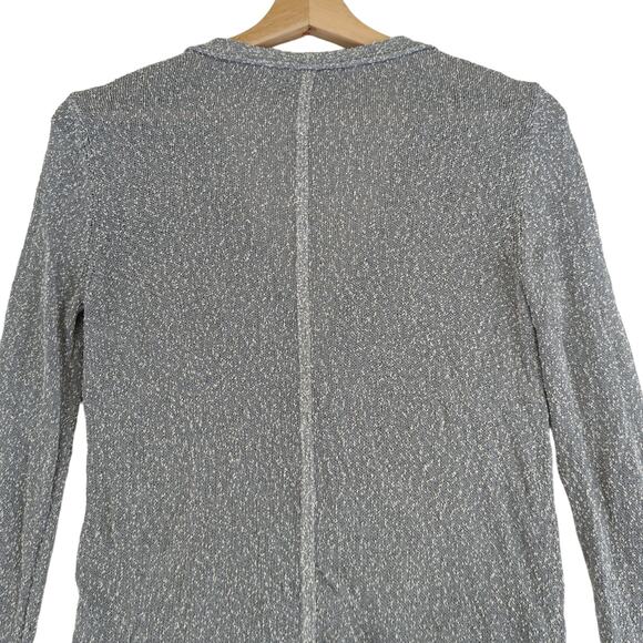 Rag & Bone Norfolk Cardigan Slate Gray Button Front Sweater Women's Size Small - Picture 5 of 10